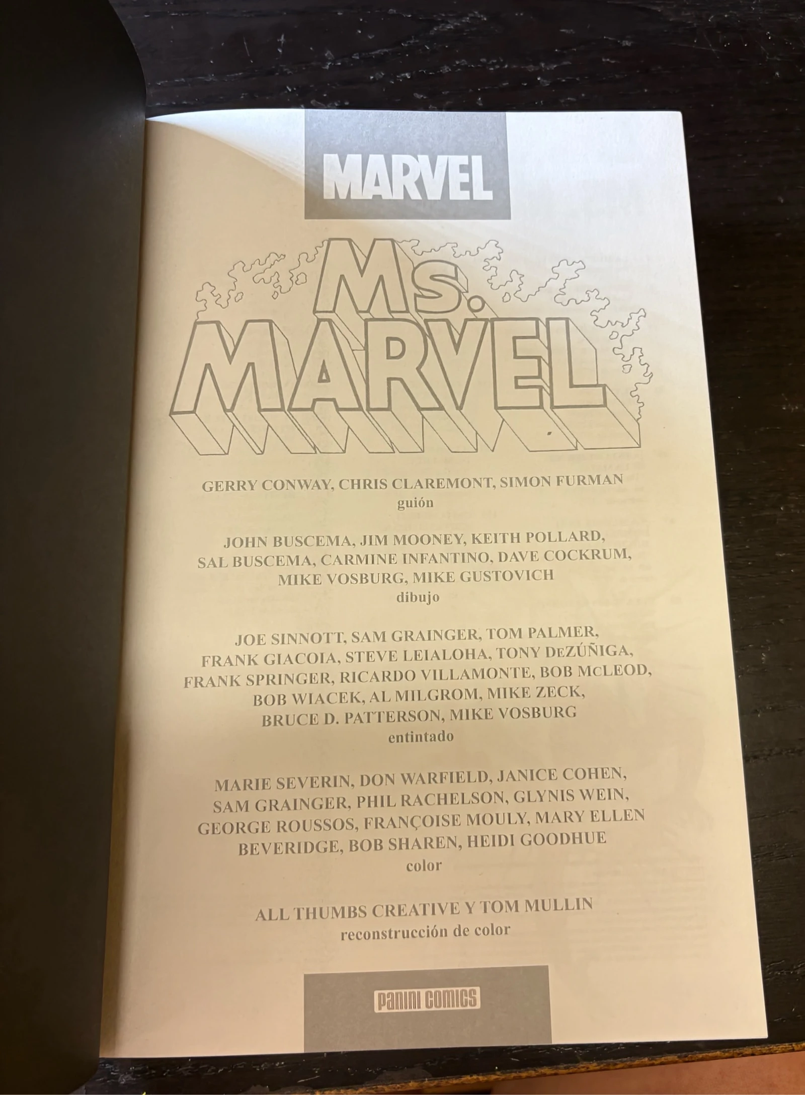 Ms. Marvel Marvel Limited Edition Panini | Single Volume | Hardcover | Very Good Condition – photo 2